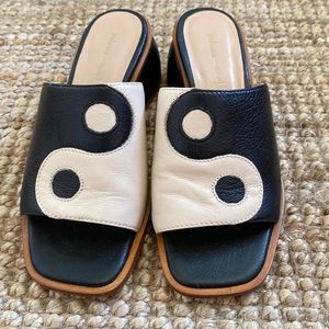 Paloma Wool Yin Yang Mules Size 36